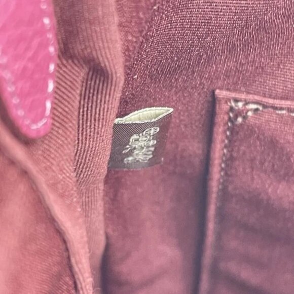 NEW COACH Womens Ellie File Crossbody Bag Pebble Leather CU960 Gold/Pink - Picture 12 of 12